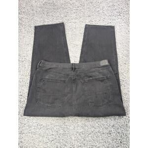 American Eagle Jeans Women 18 Black 90s Highest Rise Boyfriend Denim Thrashed